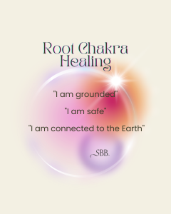 Root Chakra Affirmations - Sit, Breathe, Balance. 