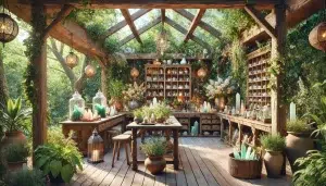 Outdoor Plant and Crystal Shop - SBB